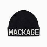 MACKAGE Kiko-KZ Knit Merino Blend Logo Hat for Kids - Gravity NYC